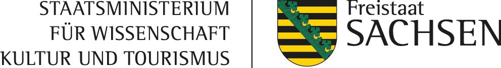 Logo des SMWK des Freistaats Sachsen1